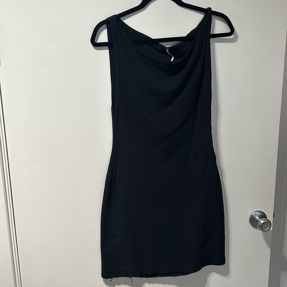 Free People black mini dress XS